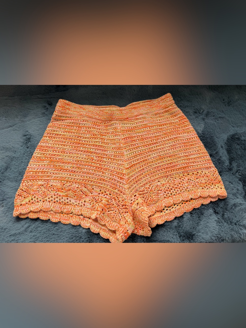 A New Day - Multicolor Orange Knit Women's Sweater - Size S - NWOT